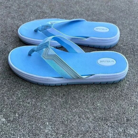 Vans Sandals Blue Women’s Size 7 - Picture 2 of 11